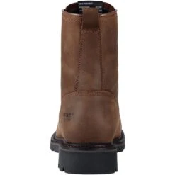 Ariat Men's Cascade 8" Wide Square Toe Work Boot -Ariat 10011916 heel