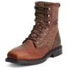 Ariat Men's Brown Rigtek Composite Square Toe Lace Up Boot 1 Ariat Men's Brown Rigtek Composite Square Toe Lace Up Boot -Ariat 10012927 3 4 front