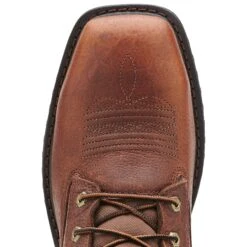 Ariat Men's Brown Rigtek Composite Square Toe Lace Up Boot -Ariat 10012927 toe