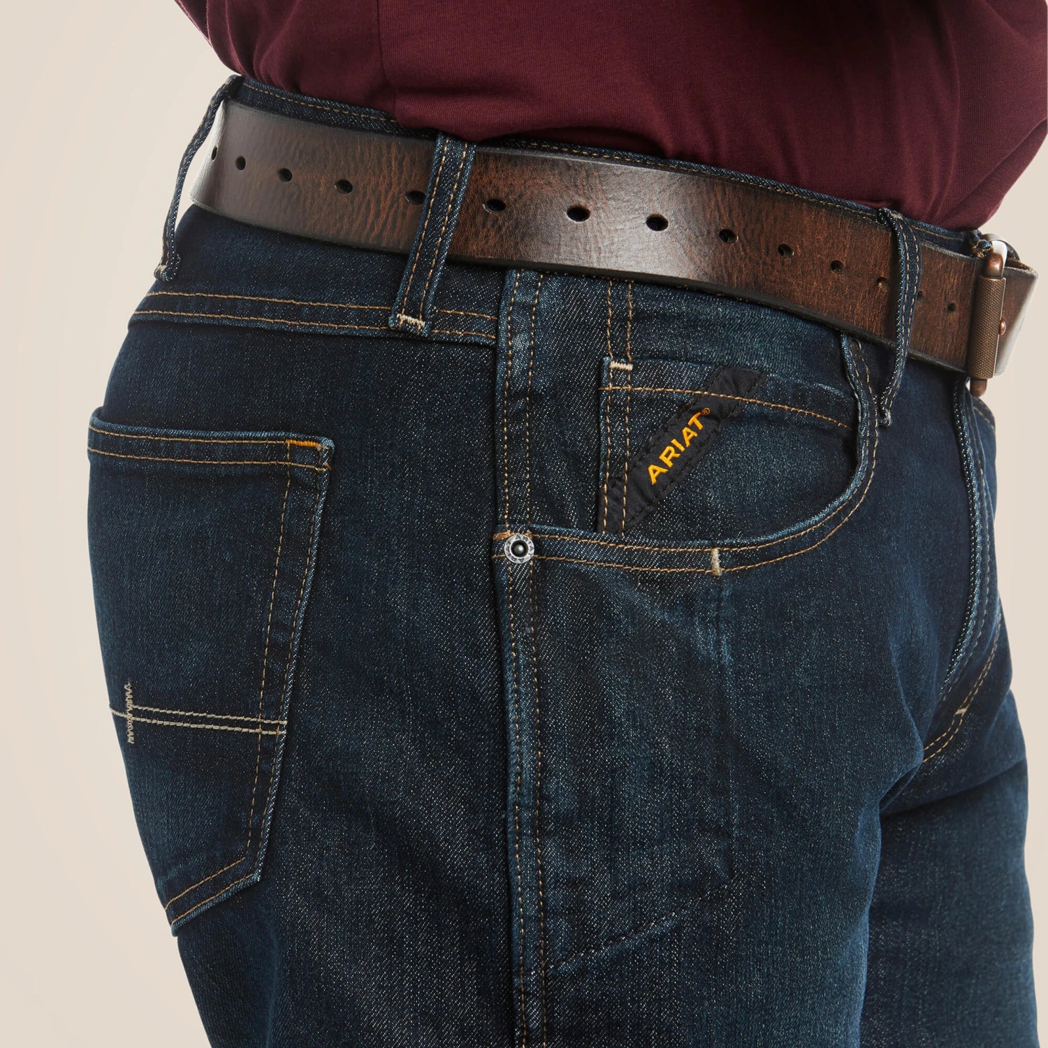 Ariat Men's Rebar M5 Dura Stretch Jeans 6 Ariat Men's Rebar M5 Dura Stretch Jeans - Image 4