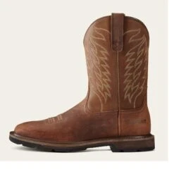 Ariat Men's Groundbreaker Work Boot 9 Ariat Men's Groundbreaker Work Boot -Ariat 10020059 side warm