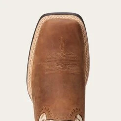 Ariat Women's Brown/Camo Patriotic Boots -Ariat 10023368 toe warm