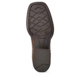 Ariat Kid's Patriot Distressed Brown Square Toe Boots -Ariat 10034408 sole