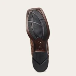 Ariat Women's Primetime Leopard Square Toe Western Boots -Ariat 10035935 sole warm