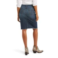 Ariat Women's Goldie Denim Skirt -Ariat 10036103 back