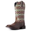 Ariat Women's Brown Pendleton Circuit Square Toe -Ariat 10038476 3 4 front 2