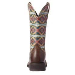 Ariat Women's Brown Pendleton Circuit Square Toe -Ariat 10038476 heel 1
