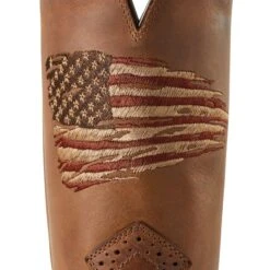 Ariat Men's Rough Stock Patriot Boot -Ariat 10040348 01