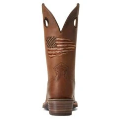 Ariat Men's Rough Stock Patriot Boot -Ariat 10040348 heel