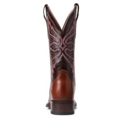 Ariat Women's Edgewood Dark Luggage Boots -Ariat 10040350 heel