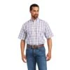 Ariat Wrinkle Free Nasir Classic Fit Short Sleeve Shirt -Ariat 10040545 front