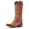 Ariat Women's Hazen Whiskey Barrel Boots 1 Ariat Women's Hazen Whiskey Barrel Boots -Ariat 10042382 3 4 front
