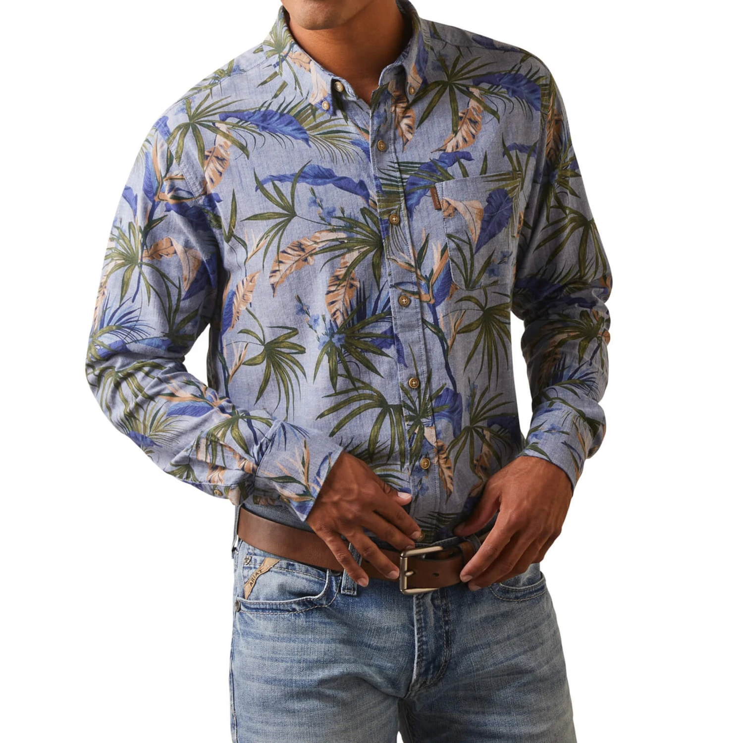 Ariat Men's Paradise Palm Shirt 4 Ariat Men's Paradise Palm Shirt - Image 2