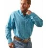 Ariat Men's Blue Pro Kalvin Shirt -Ariat 10043863 front