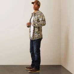 Ariat Men's Hadkins Retro Fit Shirt 11 Ariat Men's Hadkins Retro Fit Shirt -Ariat 10043893 full warm