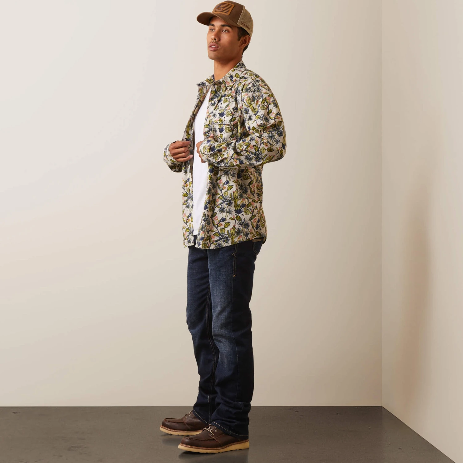 Ariat Men's Hadkins Retro Fit Shirt 7 Ariat Men's Hadkins Retro Fit Shirt - Image 5