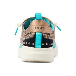 Ariat Women's Leopard Stud Hilo -Ariat 10044429 heel