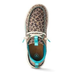 Ariat Women's Leopard Stud Hilo -Ariat 10044429 toe