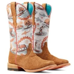 Ariat Women's Frontier Aloha Western Boot -Ariat 10044518 pair