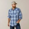Ariat Men's Halmaty Shirt -Ariat 10044962 front warm