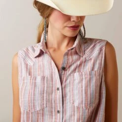 Ariat Women's REAL Billie Jean Tank Top -Ariat 10045039 01 warm