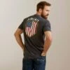 Ariat Men's Patriot Badge Tee -Ariat 10045278 front warm