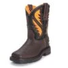 Ariat Kid's VentTek Boots 2 Ariat Kid's VentTek Boots -Ariat 107080 ariat kids boots 10034159 cocoa orn yth ventek 1 jpeg