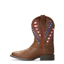 Ariat Kid's Red, White, And Blue Quickdraw VentTEK Square Toe Boot 11 Ariat Kid's Red, White, And Blue Quickdraw VentTEK Square Toe Boot -Ariat 1280 cqPkcZi4kN85