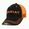 Ariat Black And Orange Mesh Cap -Ariat 15160276