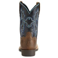 Ariat Kid's Earth Tombstone Boots -Ariat 20130807 10012794 heel