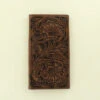 Ariat Brown Embossed Floral Leather Wallet -Ariat A3532802
