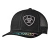 Ariat Youth Black And Grey Cap -Ariat Arait Youth SV logo Offset BK prod 53835 l 1518101