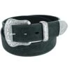 Ariat Men's Black Floral Embossed Belt -Ariat Ariat Men s Western Floral Embossed Black Belt S 1 91898