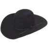 Ariat 6X Black Punchy Crown Hat -Ariat Ariat 6X Hat Black prd 80652 s a7630801