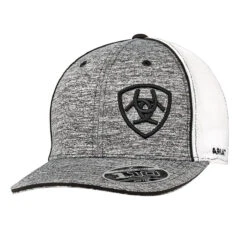 Ariat Grey And White Logo Cap