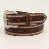 Ariat Men's Southwestern Buck Stitch Belt -Ariat Ariat Mens Belt 1 12 Southwest Buckstitch Tan prd 79480 s a10377081