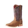 Ariat Kid's Sunset And Purple Vaquera Square Toe Boot -Ariat S18 KDS WEST Holt 10023071 3 4 front