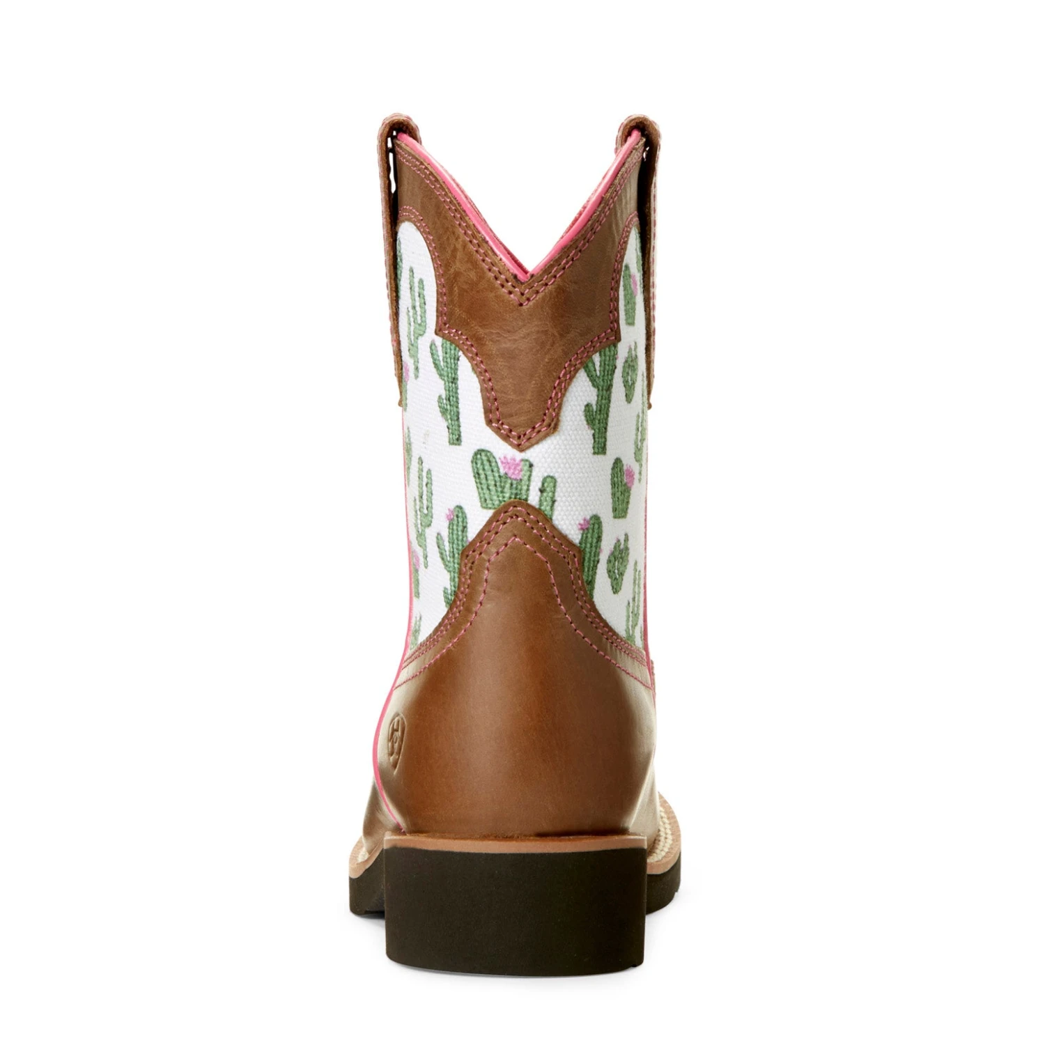 Ariat Kid's Brown Cactus Fatbaby Round Toe Boot 4 Ariat Kid's Brown Cactus Fatbaby Round Toe Boot - Image 2
