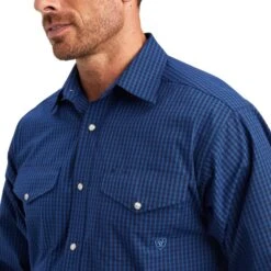Ariat Blue Classic Snap Shirt -Ariat Screenshot2023 06 01133235
