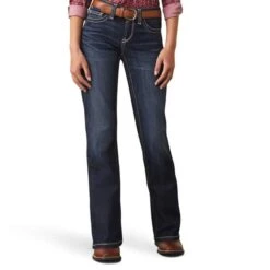 Ariat -Ariat ariat 10044363 ariat girls real brianna bootcut je