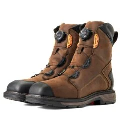 Ariat Men's Warthog 8" Work Boot -Ariat ariat international inc boots ariat men s workhog xt 8 boa chocolate brown waterproof carbon toe work boots 10038922 33352026521758 5000x 38871411 6eef 431d 9233 f7e5299c019d