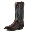 Ariat Chocolate Chip Sundown Snip Square Toe Boots -Ariat brown 1 500x500 1
