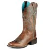 Ariat Sassy Brown Tombstone Square Toe Boots -Ariat n7316159316715448080 2